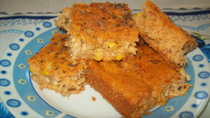 Torta diferente de frango