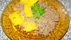 Carne moída com abóbora