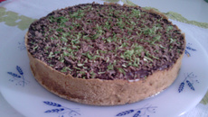 Torta de limão com ganache