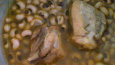 Cassoulet com feijão fradinho