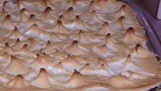 Sobremesa de banana caramelada