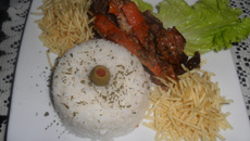 Coração de boi com requeijão