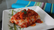 Filé de frango à parmegiana