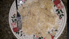 Farofa doce de banana