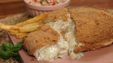 Filé de Tilápia Recheado com Camarão