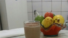 Milk shake de chocolate da vovó
