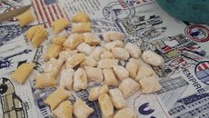 Nhoque de batata baroa