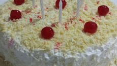 Bolo Floresta Branca