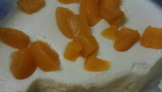 Gelado de pêssego dos Deuses