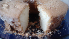 Bolo de amido de milho