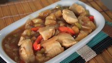 Frango ao molho agridoce