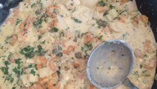 Camarão fácil do Ninja Iluminatti