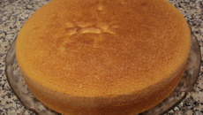 Pão-de-ló sem fermento