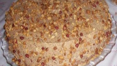 Torta de amendoim