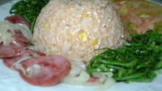 Risoto surpreendente de atum
