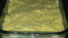 Batata ao forno com sardinha