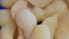 Biscoito de fubá assado