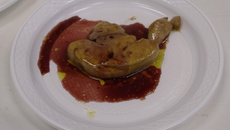 Foie Gras com Molho de Uva