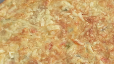 Bolo de legumes especial para vegetarianos