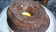 Bolo pudim de liquidificador