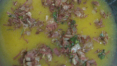 Caldinho de mandioquinha da Zilda