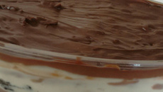 Pavê de chocolate e oreo