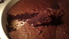 Bolo de chocolate irresistível