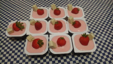Mousse de morango