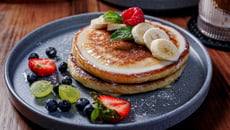 Panqueca de banana (sem glúten)