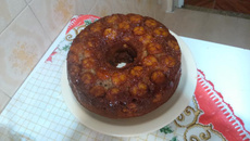 Bolo de banana (integral)