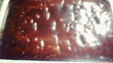 Recheio de chocolate simples