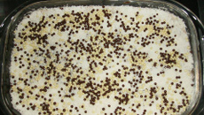 Pavê de brigadeiro com beijinho