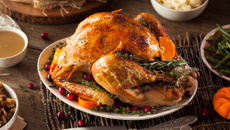 Peru de Natal suculento