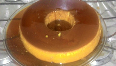 Pudim de leite em pó idêntico ao de leite condensado