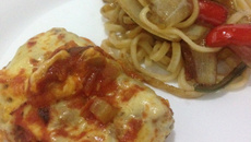 Bife de soja à parmegiana