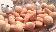 Risoles de calabresa com cheddar