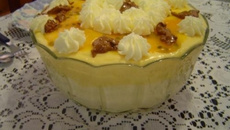 Mousse de coco e maracujá