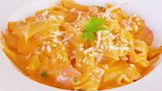 Macarrão na panela de pressão