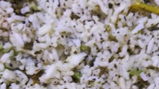 Arroz com brócolis