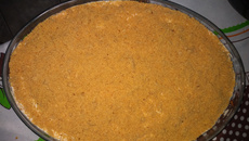 Pavê de amendoim delicioso