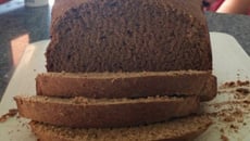 Pão integral na máquina de pão