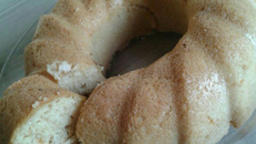 Bolo salgado sem glúten e lactose