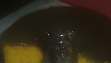 Bolo de cenoura com cobertura de brigadeiro