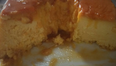 Pudim cremoso de milho 