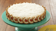 Torta Manjar com Tortinhas Cheesecake