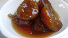 Compota de figo maduro da Rose