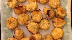 Batatinha assada ao alho poró