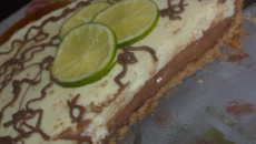 Torta mousse de chocolate com limão