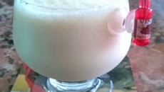 Coquetel de maracujá sem álcool