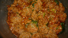 Bolinha de carne moída